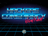 Hackers Conspiracy Retro Chrome Logo