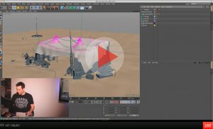 Cinema 4D Live Stream