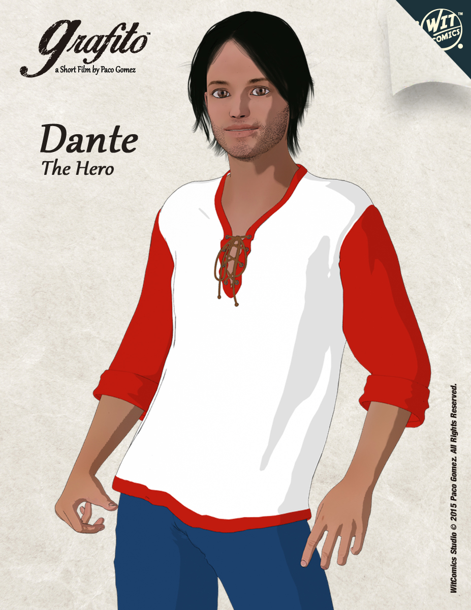 Dante 3d Anime Character