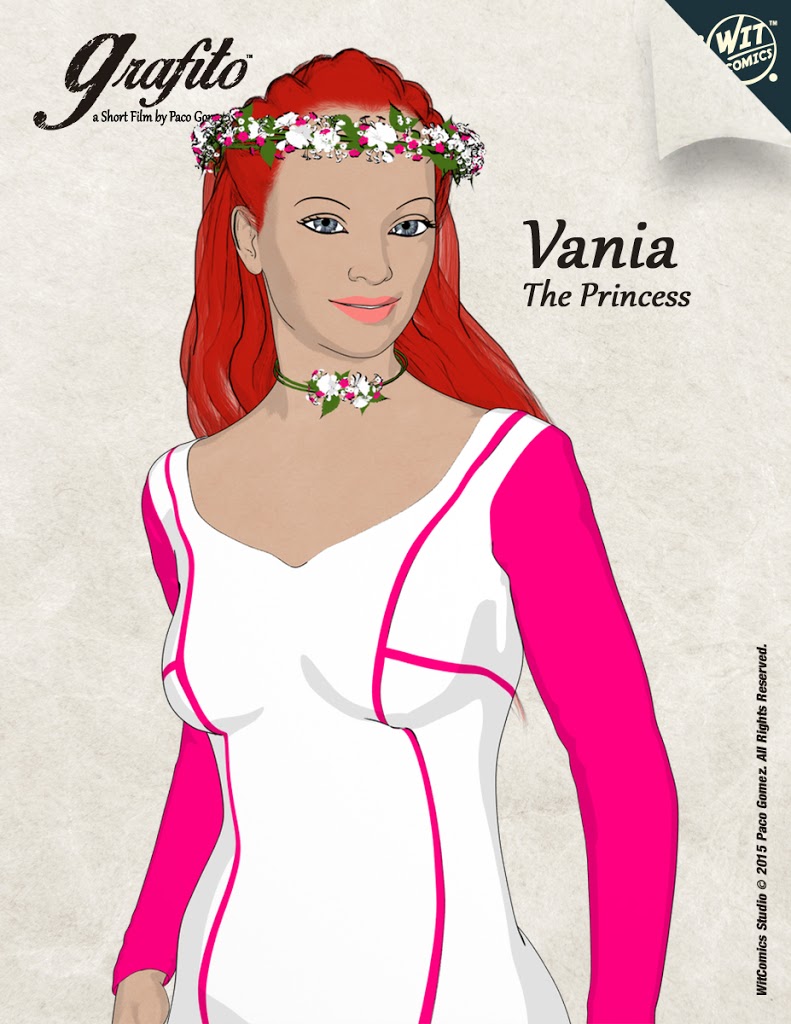 Vania 3D Cartoon Character