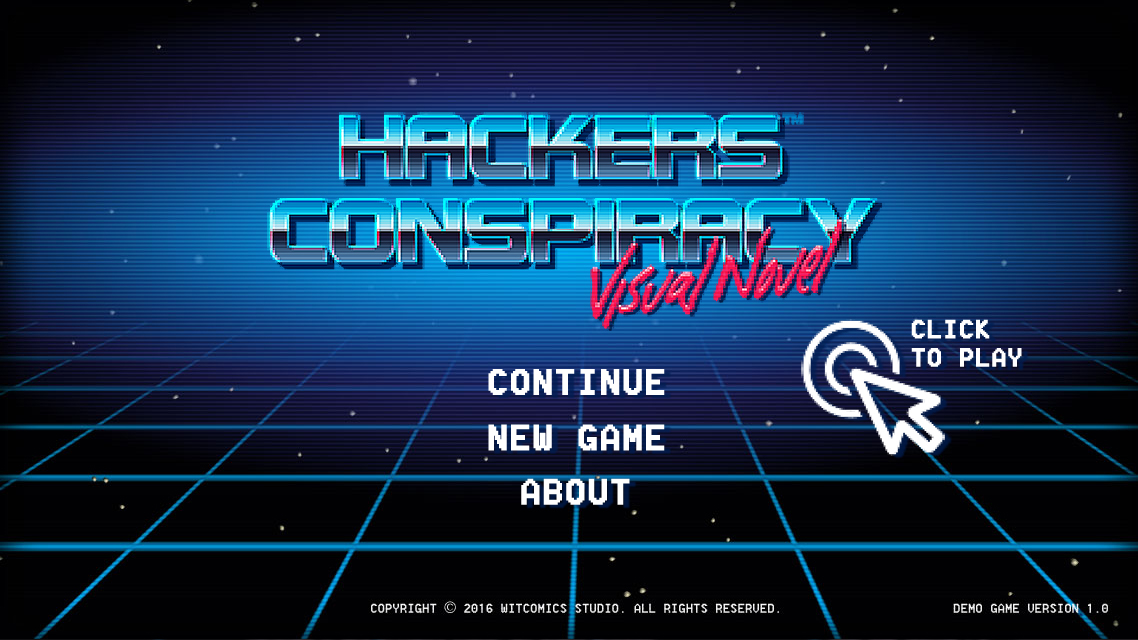 Hackers Conspiracy Visual Novel