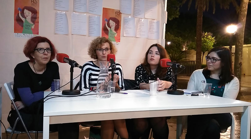 Coloquio La mujer y la ciencia ficción Feria del Libro de Sevilla 2018